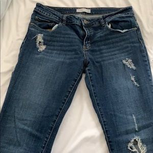 Cropped jeans